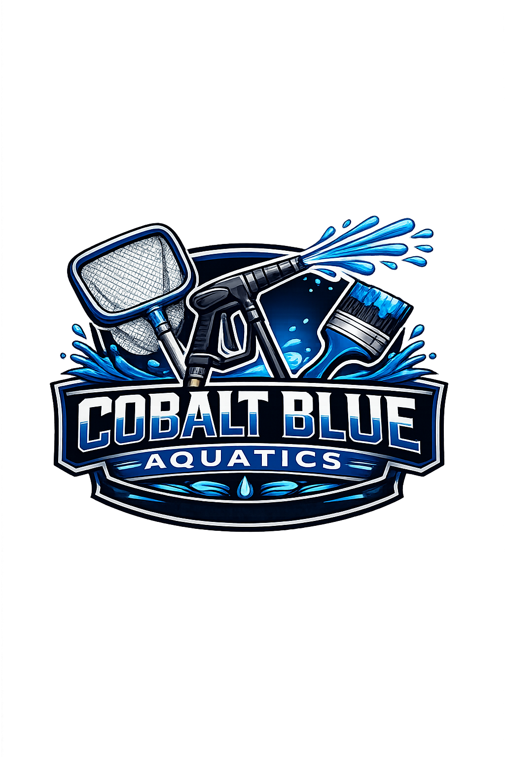 Cobalt Blue Aquatics logo